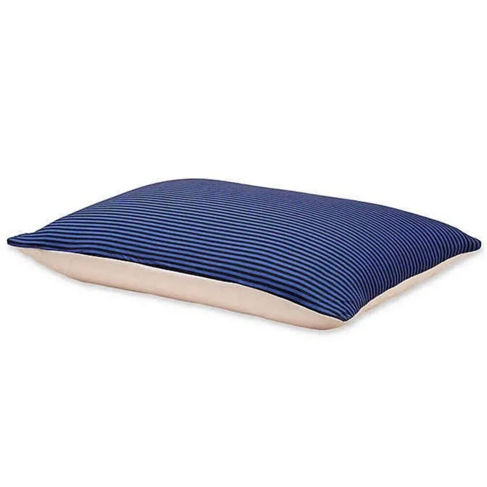 2 Calvin Klein King Pillow Shams in Cobalt Modern Cotton Jersey Weave